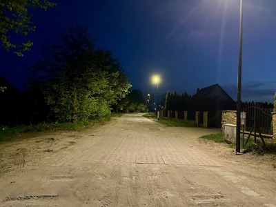 Oświetlenie ul. Mieszka I w Warszkowie