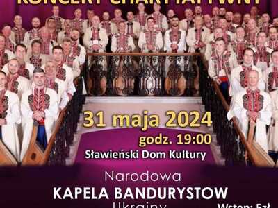 Koncert Bandurystów - plakat