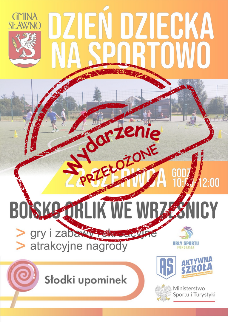 Informacja o odwołaniu wydarzenia
