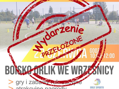 Informacja o odwołaniu wydarzenia