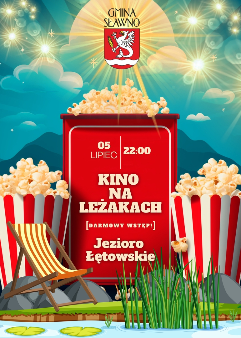 Jezioro Łętowskie - Kino na Leżakach
