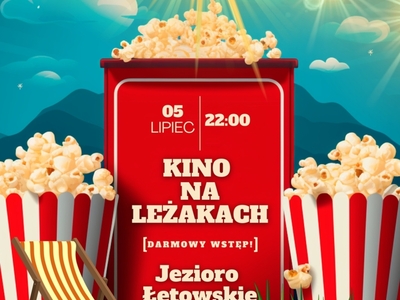 Jezioro Łętowskie - Kino na Leżakach