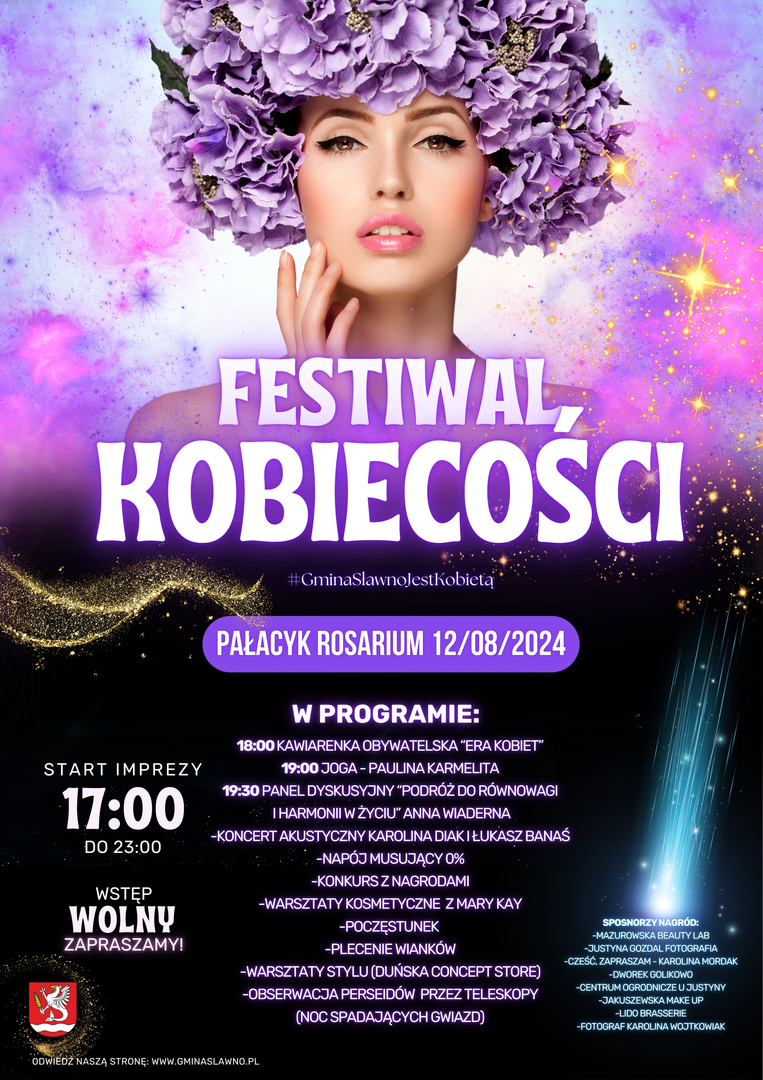 
FESTIWAL KOBIECOŚCI W PAŁACYKU ROSARIUM!
