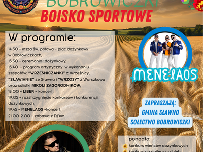 Plakat dożynkowy