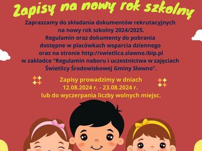 grafika dotycząca zapisów.