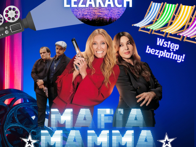 Kino na Leżakach nad jeziorem Łętowskim