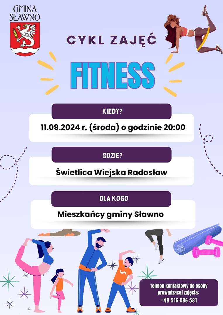 plakat o zajęciach