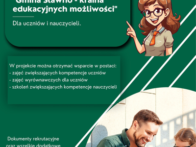 Gmina Sławno - kraina edukacyjnych możliwości