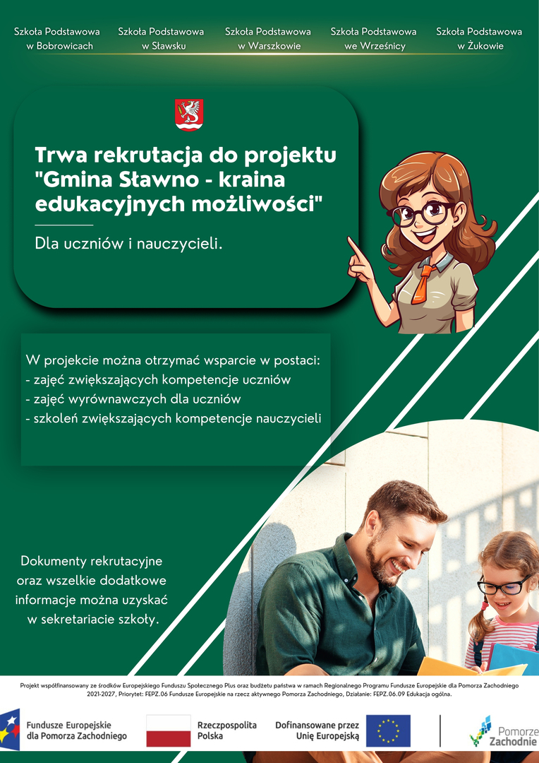 Gmina Sławno - kraina edukacyjnych możliwości
