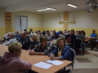
Zebranie wiejskie w celu dokonania wyboru Sołtysów i Rad Sołeckich...
