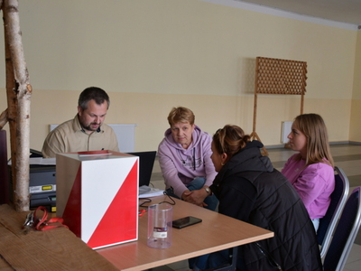 
Wyniki wyborów sołeckich w Gwiazdowie.
