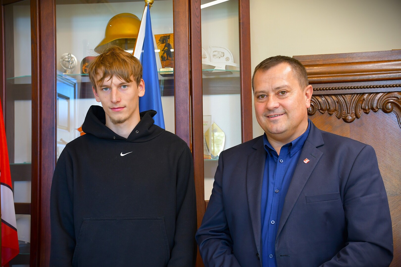 Młody lekkoatleta ze Sławska, otrzymał stypendium sportowe