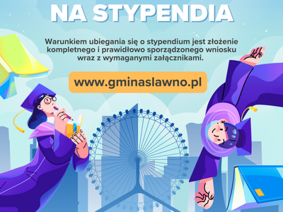 plakat o stypendiach
