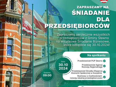 Śniadanie Biznesowe dla Przedsiębiorców z Gminy Sławno
