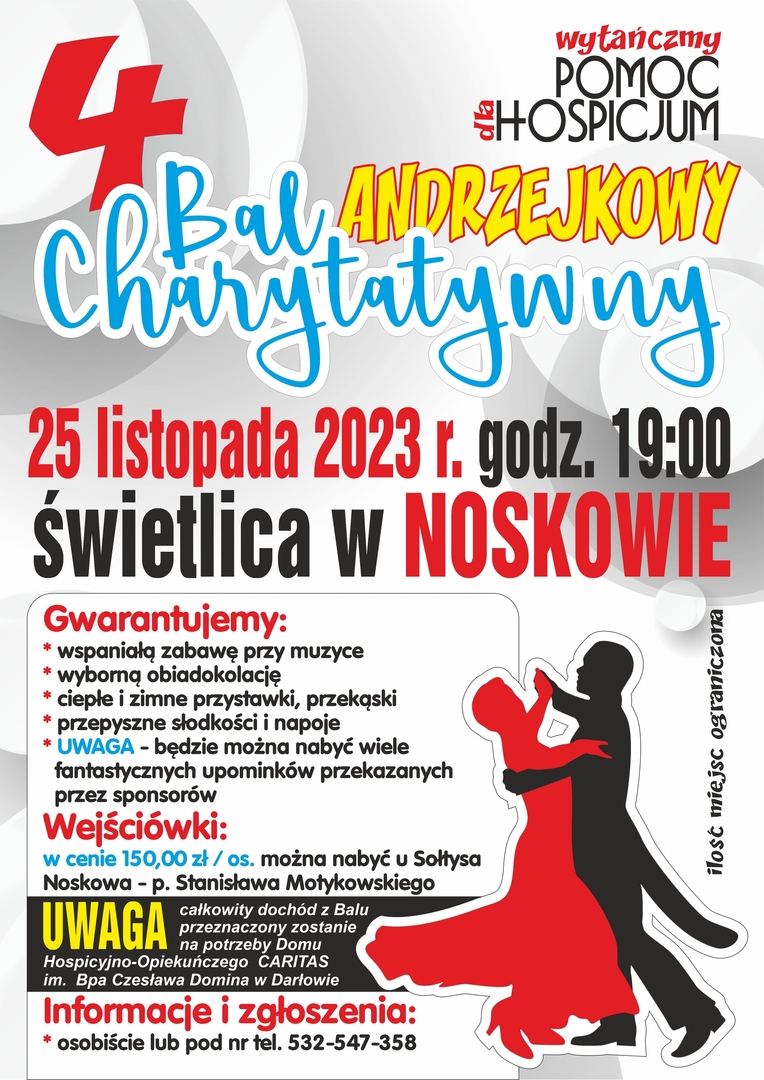 Plakat - Bal Charytatywny