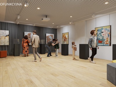 Widok sala muzeum