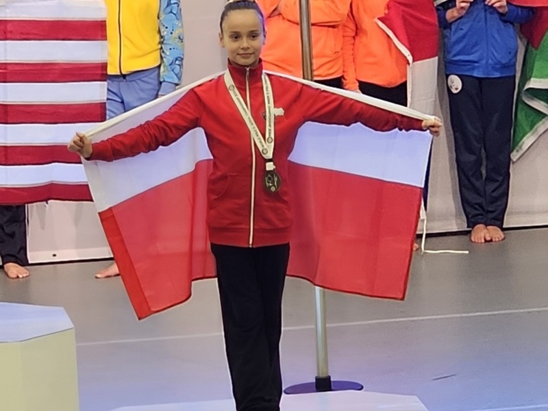 10-letnia Malwina Naporska została II-vice Mistrzynią Świata na Mistrzostwach Świata IPSF w Szwecji