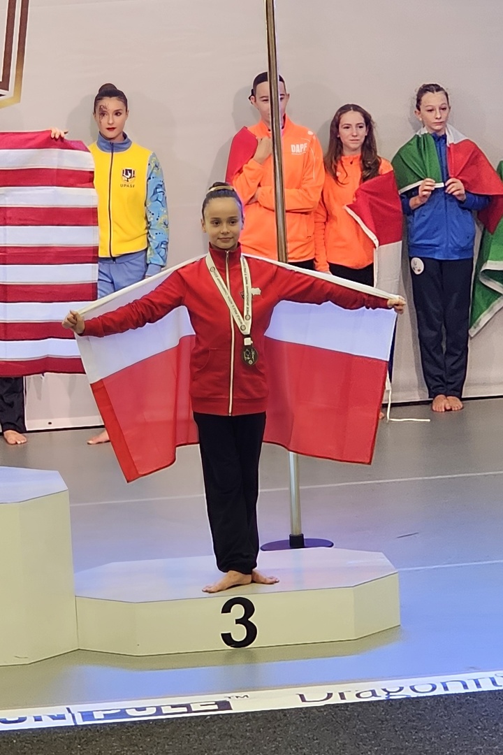 10-letnia Malwina Naporska została II-vice Mistrzynią Świata na Mistrzostwach Świata IPSF w Szwecji