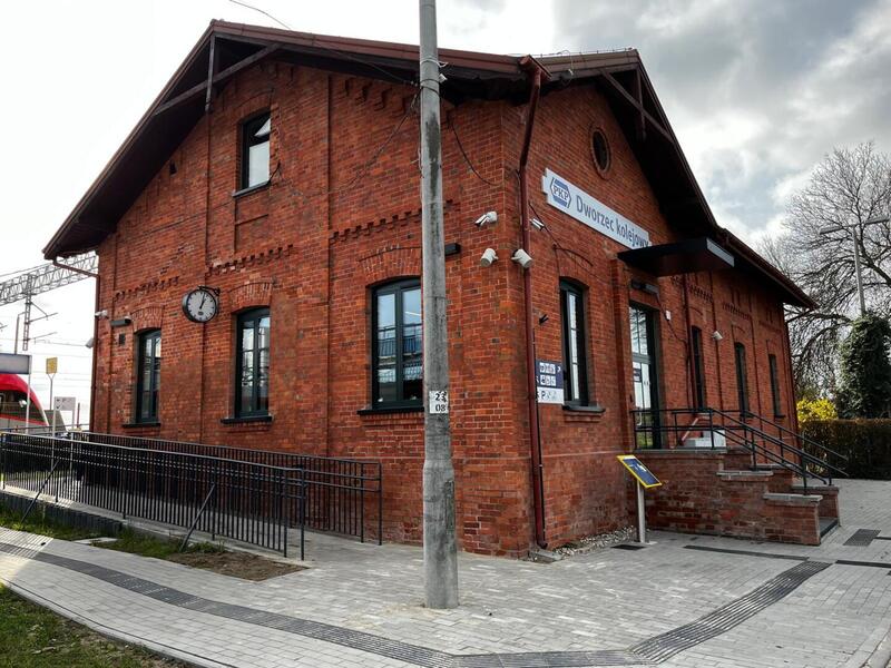 Zmodernizowali dworzec w Gałkowie