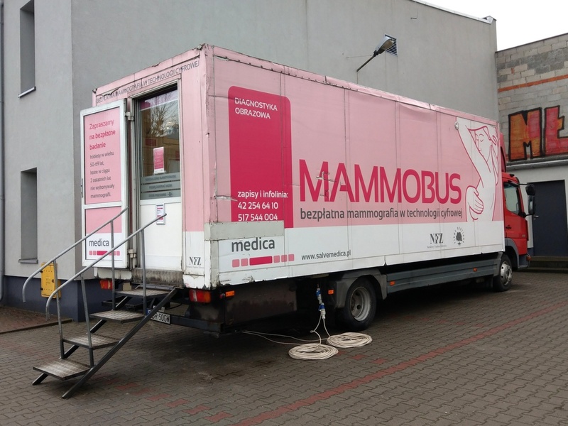 samochód mamografia