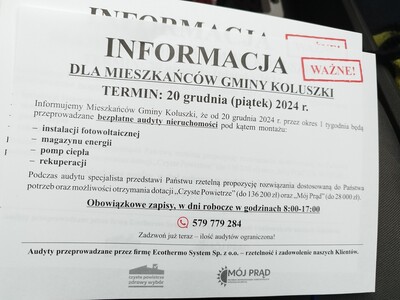 ogłoszenie