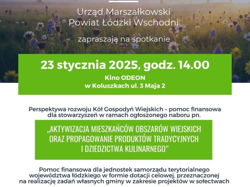 plakat spotkania