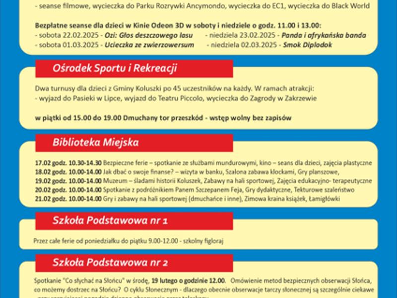 Ferie plakat