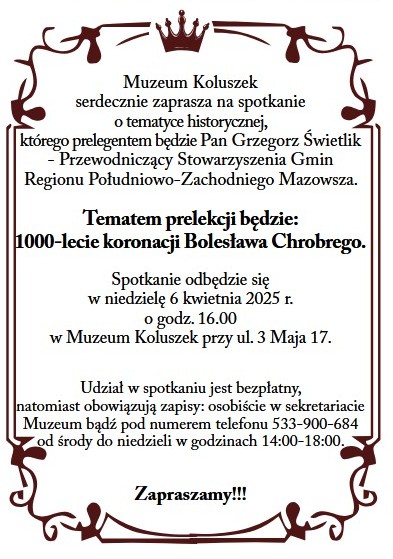 plakat wydarzenia