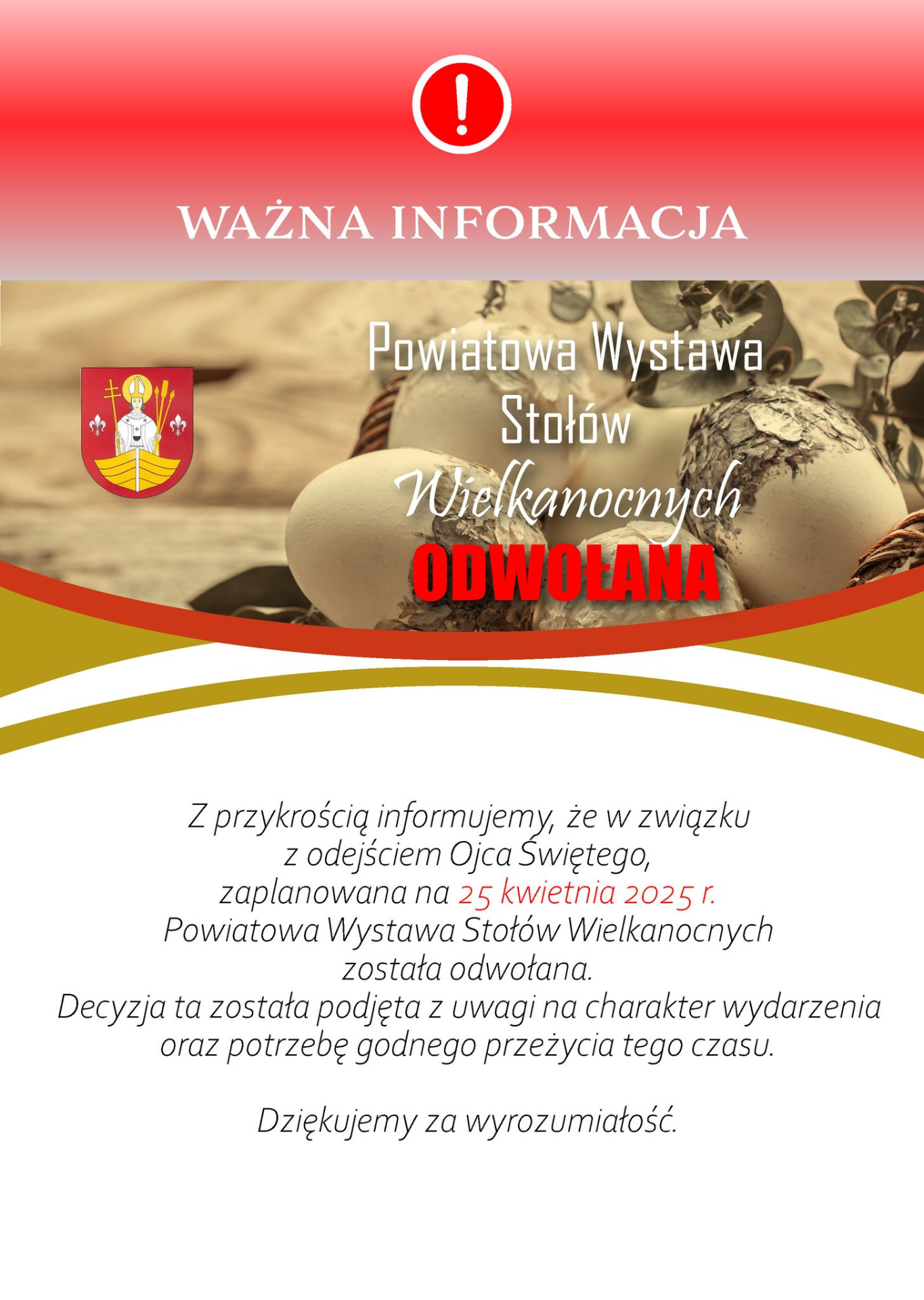 plakat informacyjny