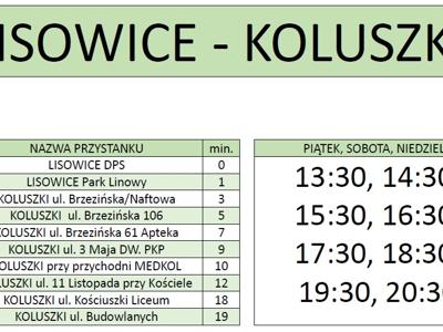Kasz bus rozkład