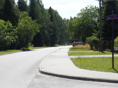 widok ulicy w Koluszkach