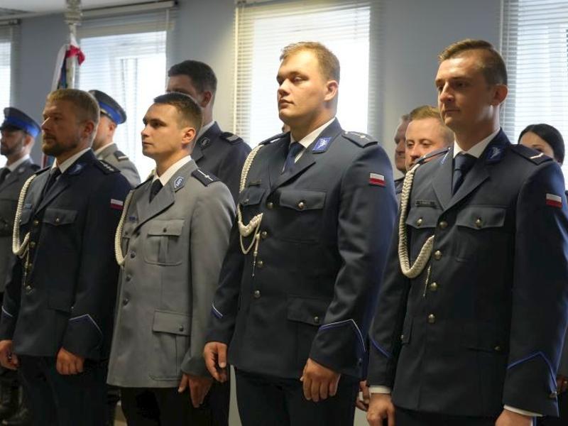 Święto Policji w Komendzie Powiatowej Policji powiatu Łódzkiego Wschodniego