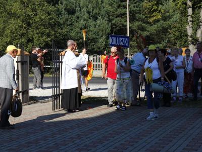 Pątnicy ruszyli z Koluszek