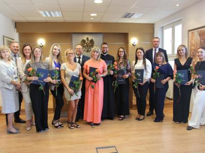 Wręczono dyplomy awansu zawodowego nauczycielom 