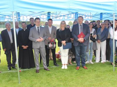 W wielką pompą otwarcie nowego obiektu sportowego LKS Gałkówek