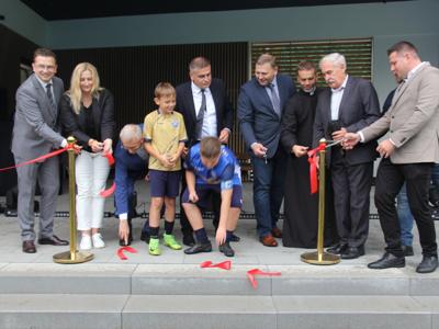 W wielką pompą otwarcie nowego obiektu sportowego LKS Gałkówek