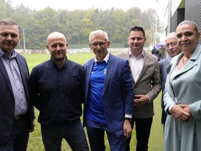 W wielką pompą otwarcie nowego obiektu sportowego LKS Gałkówek