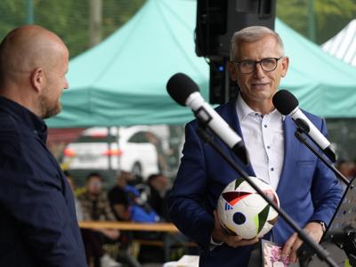 W wielką pompą otwarcie nowego obiektu sportowego LKS Gałkówek