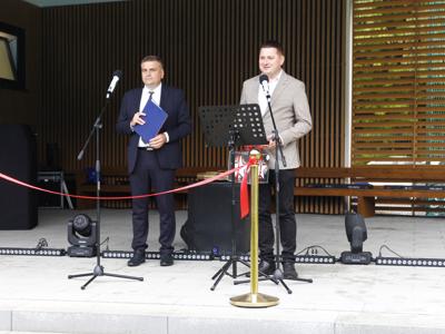 W wielką pompą otwarcie nowego obiektu sportowego LKS Gałkówek
