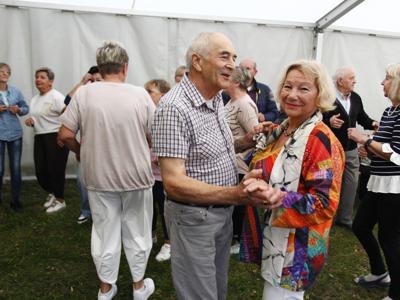 Bawili się na Pikniku Seniora 