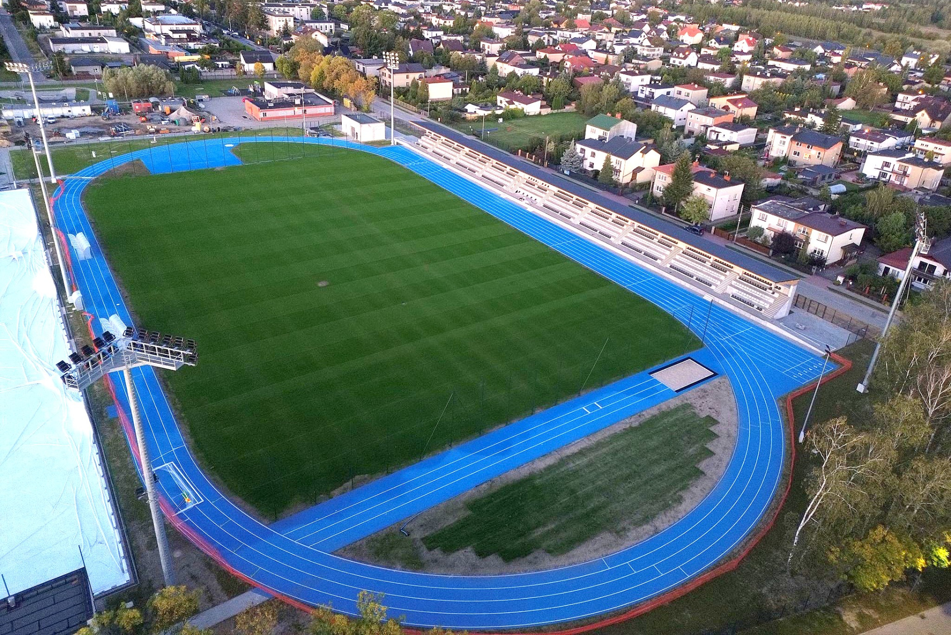Koluszkowski stadion robi wrażenie