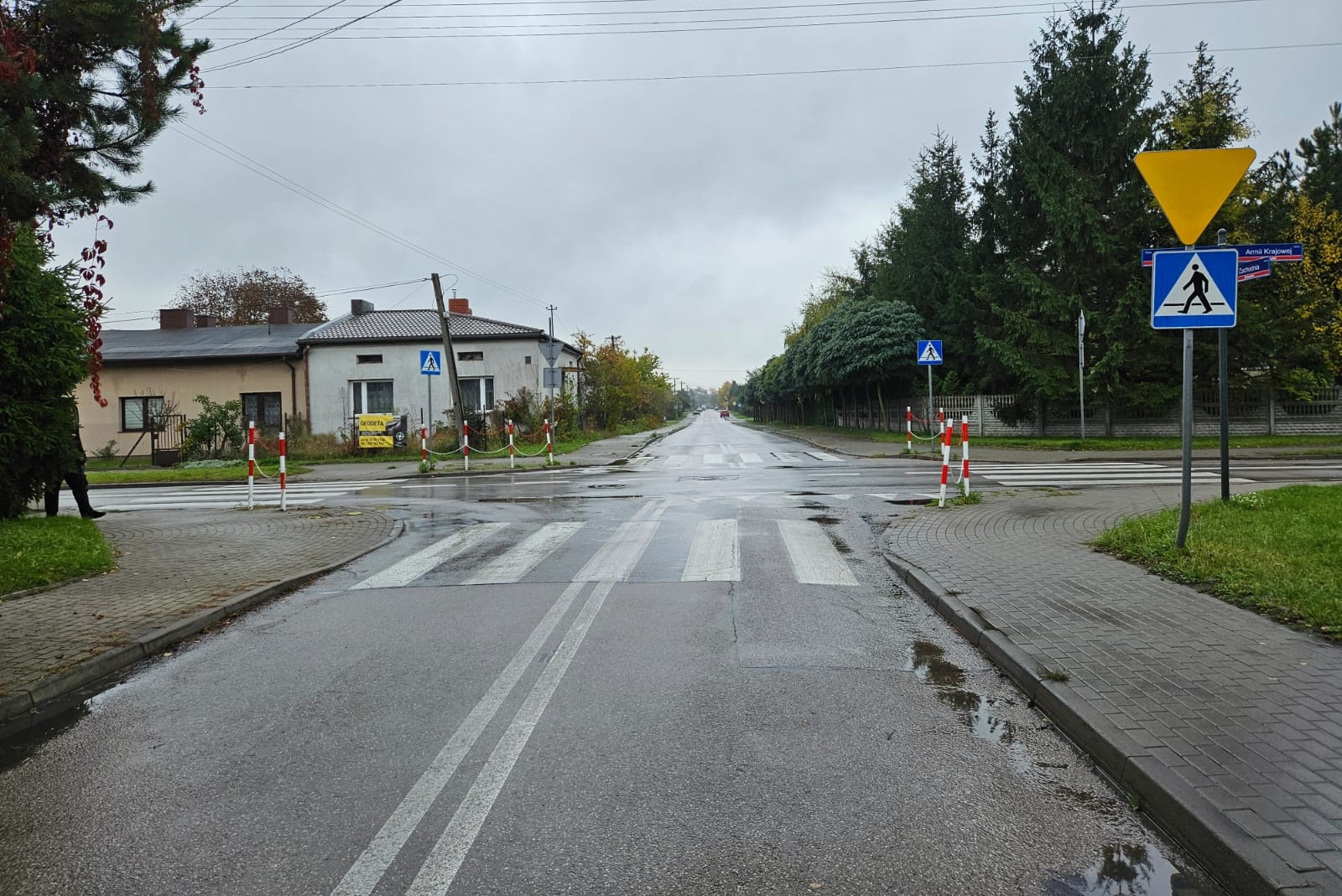 To jedno z najniebezpieczniejszych skrzyżowań w Koluszkach 