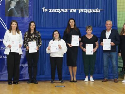 Ślubowanie pierwszaków w Długiem 