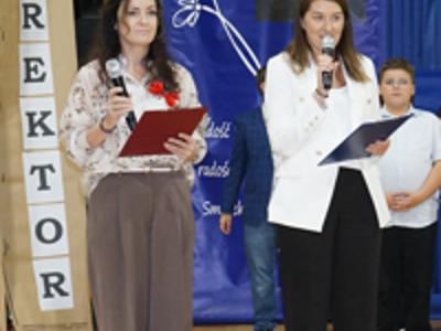 Ślubowanie pierwszaków w Długiem 