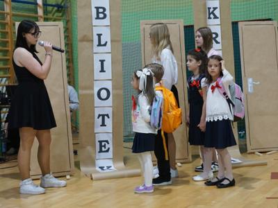 Ślubowanie pierwszaków w Długiem 