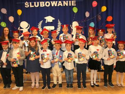 Pasowanie na pierwszoklasistów w Szkole Podstawowej w Gałkowie Dużym
