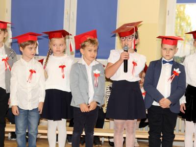 Pasowanie na pierwszoklasistów w Szkole Podstawowej w Gałkowie Dużym