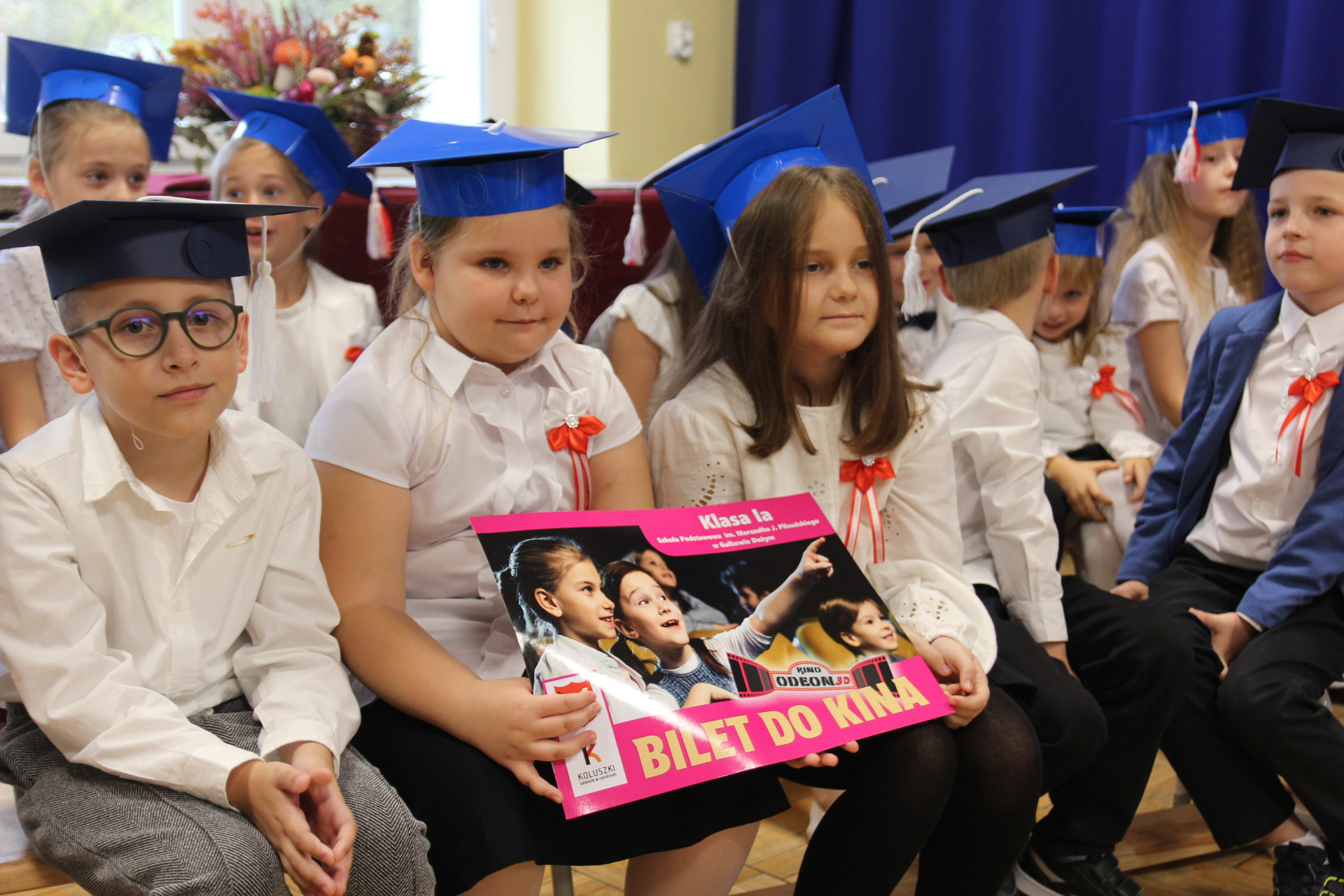 Pasowanie na pierwszoklasistów w Szkole Podstawowej w Gałkowie Dużym