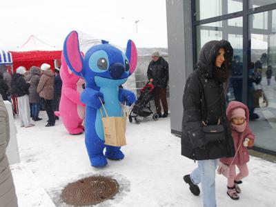 Zimowy piknik na „nowym” stadionie