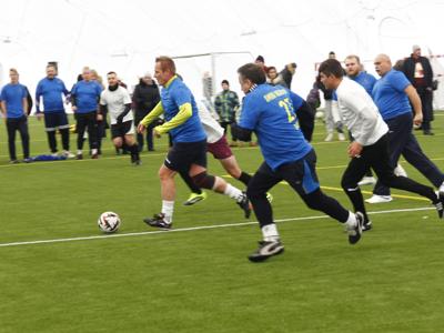 Zimowy piknik na „nowym” stadionie